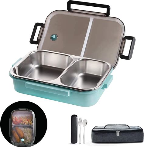 Portable Insulated Stainless Steel Bento Box Lunch Container